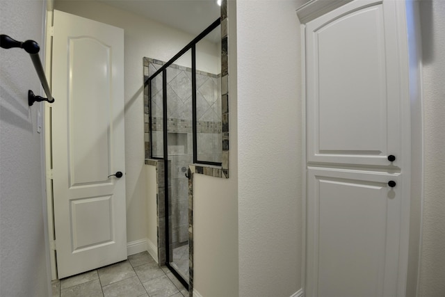 6520 Stone Creek Dr, North Richland Hills, TX 76182 - full bathroom featuring a stall shower and tile patterned floors