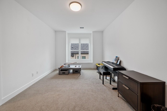 2104 Zaide Way, Celina, TX 75009 - living area featuring carpet flooring and baseboards