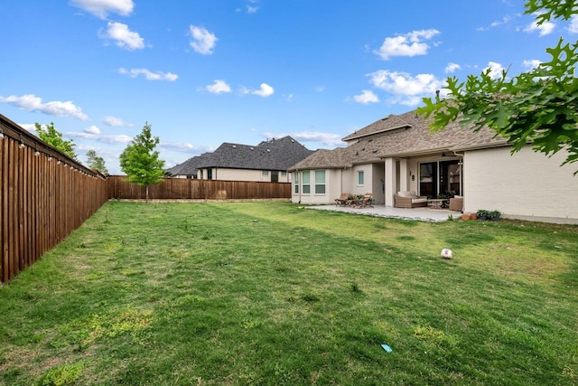 2104 Zaide Way, Celina, TX 75009 - view of yard with a patio area