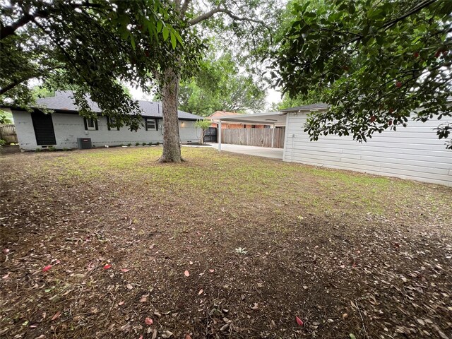 2721 San Marcus Ave, Dallas, TX 75228 - view of patio / terrace featuring a garage