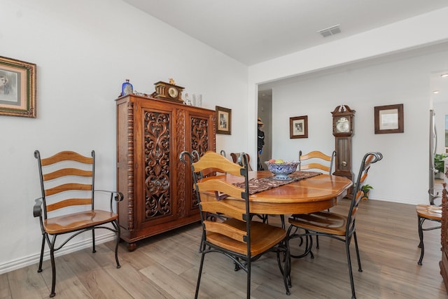 5201 Rockrose Ln, Princeton, TX 75407 - dining area featuring light wood-type flooring and baseboards