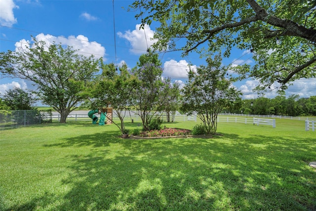 6710 Eastview Dr, Sachse, TX 75048 - view of yard featuring a playground