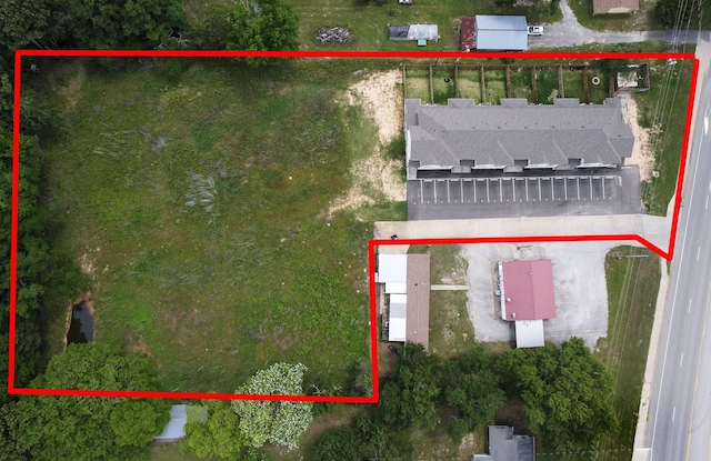 18747 Fm 2493, Flint, TX 75762 - aerial view of property's location with property boundaries highlighted