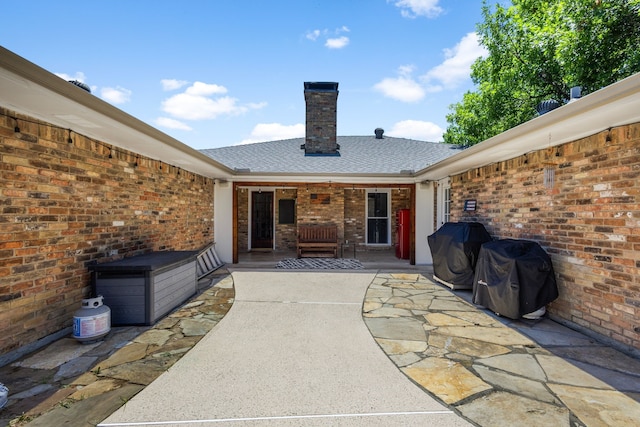 3213 Kingsbridge Dr, Plano, TX 75075 - view of patio / terrace with area for grilling