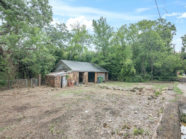 203 E 9th St, Shady Shores, TX 76208 - view of outdoor structure