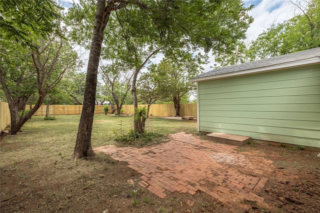 1534 Burger St, Abilene, TX 79603 - view of yard featuring a patio