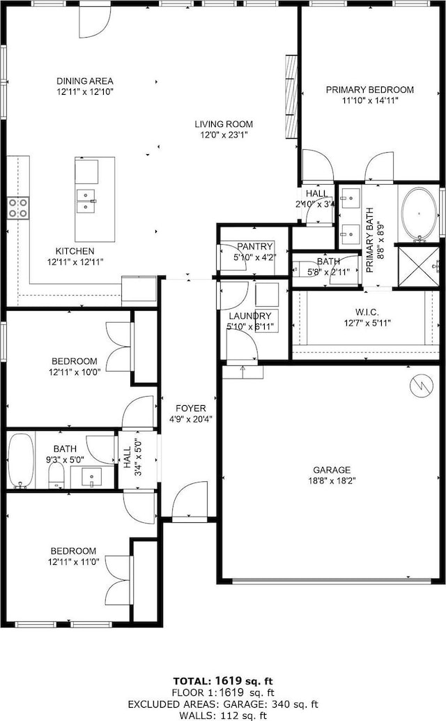 3216 Maroon Creek Rd, Aubrey, TX 76227 - room layout