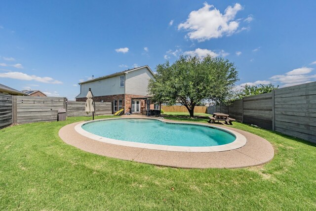 6204 Geneva Ln, Fort Worth, TX 76131 - hall with attic access, an upstairs landing, carpet, and healthy amount of natural light