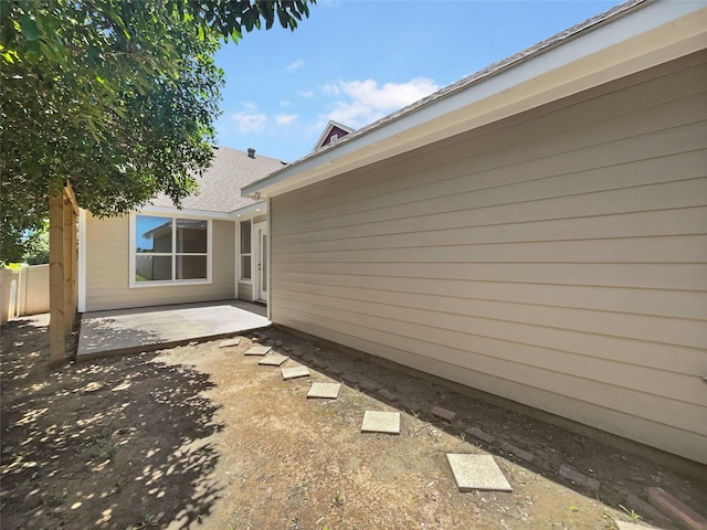 9903 Cedarcrest Dr, Providence Village, TX 76227 - view of home's exterior featuring a patio area