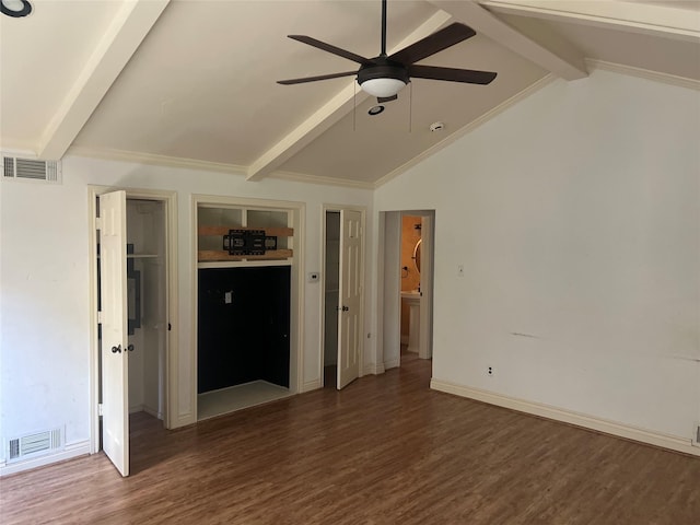 4158 Briargrove Ln, Dallas, TX 75287 - unfurnished bedroom with wood finished floors, baseboards, and ceiling fan