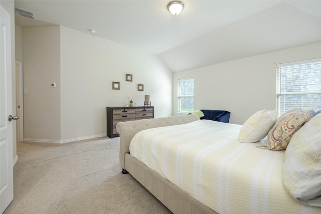 1926 Successful Dr, Wylie, TX 75098 - bedroom with light colored carpet, baseboards, and vaulted ceiling