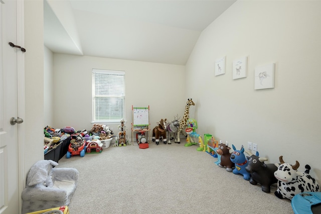 1926 Successful Dr, Wylie, TX 75098 - playroom featuring carpet flooring and lofted ceiling