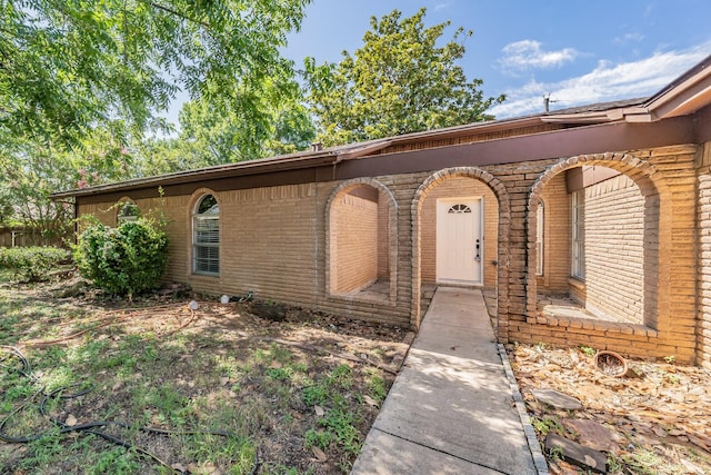 708 Simpson Ter, Bedford, TX 76021 - view of front of house with brick siding