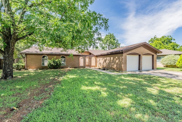 708 Simpson Ter, Bedford, TX 76021 - single story home with brick siding, a garage, and driveway
