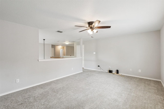 2210 Garden Crest Dr, Rockwall, TX 75087 - spare room featuring carpet and ceiling fan