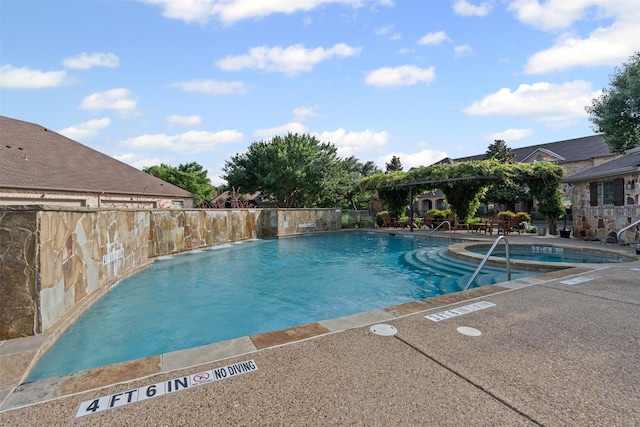 3075 Willow Grove Blvd Unit 2302, Mckinney, TX 75070 - community pool with a patio area