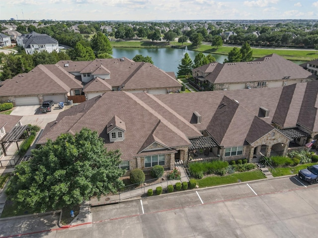 3075 Willow Grove Blvd Unit 2302, Mckinney, TX 75070 - aerial perspective of suburban area with a nearby body of water