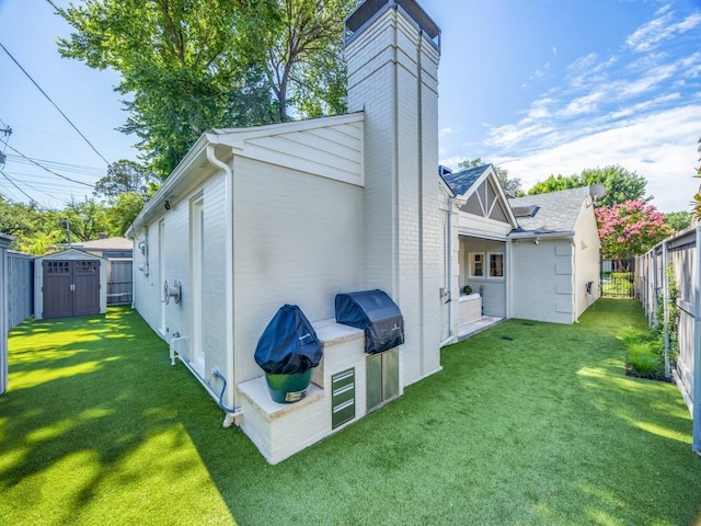 4604 Southern Ave, Highland Park, TX 75209 - view of side of property featuring brick siding and a chimney