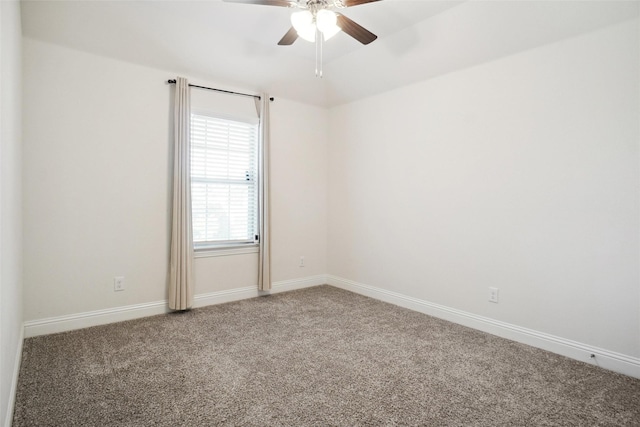 2929 Log Cabin Dr, Celina, TX 75009 - carpeted empty room with ceiling fan and baseboards