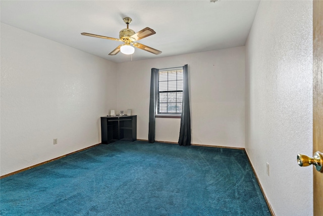 4395 Farm Rd Unit 2820, Sumner, TX 75486 - carpeted spare room with ceiling fan and baseboards