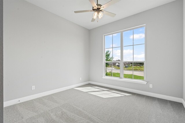 207 Mitchell Dr, Glen Rose, TX 76043 - unfurnished room featuring carpet flooring and a ceiling fan
