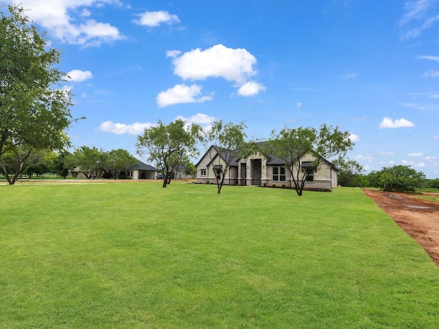 971 County Road 1304, Bridgeport, TX 76426 - view of front facade featuring a front lawn