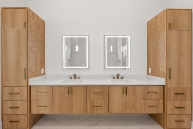 1106 Knoll Crest Dr, Mansfield, TX 76063 - bathroom with double vanity