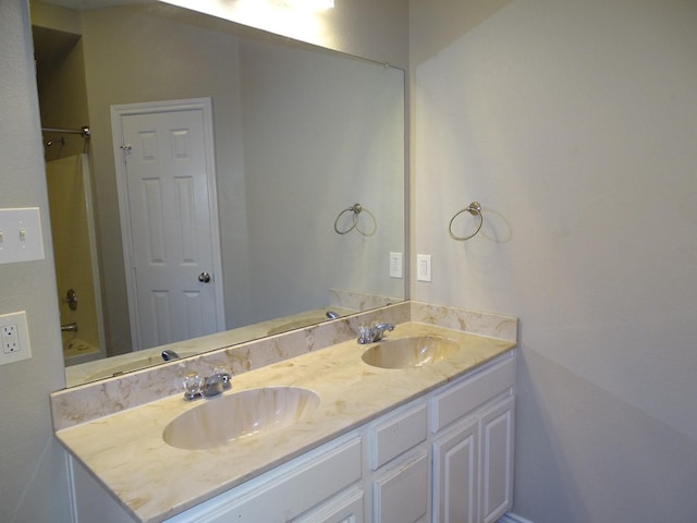 2013 Alanbrooke Dr, Fort Worth, TX 76140 - full bathroom with double vanity