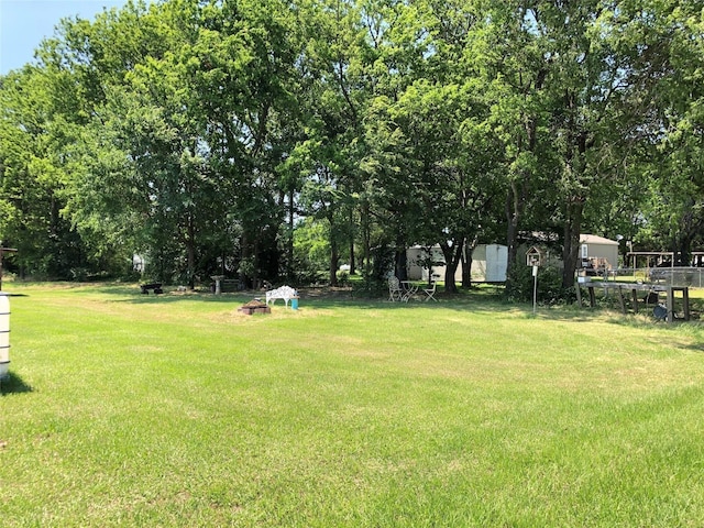 201 Little River Bnd, Quitman, TX 75783 - view of green lawn