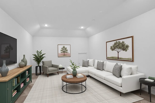 545 Oakmoss St, Little Elm, TX 76227 - living room with recessed lighting and baseboards