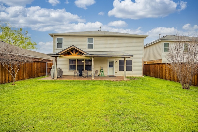 3428 Baby Doe Ct, Fort Worth, TX 76137 - back of house featuring a patio area