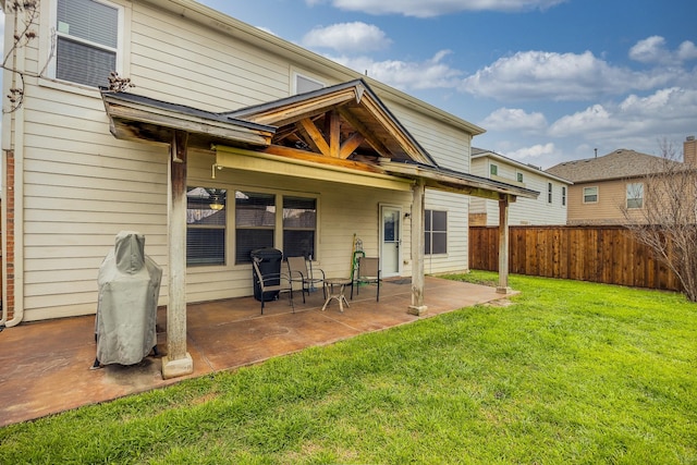 3428 Baby Doe Ct, Fort Worth, TX 76137 - rear view of house with a patio