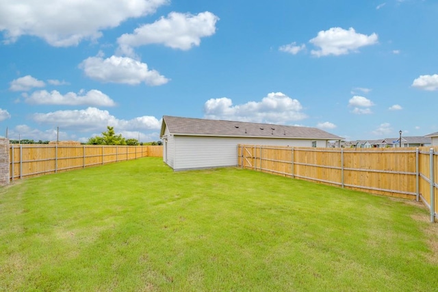 6851 Coulter Dr, Princeton, TX 75407 - view of fenced backyard