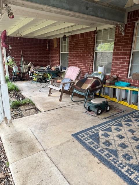 502 E College St, Leonard, TX 75452 - view of patio / terrace