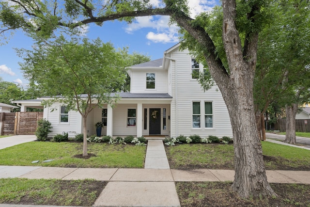 1921 Washington Ave, Fort Worth, TX 76110 - view of front of property with covered porch