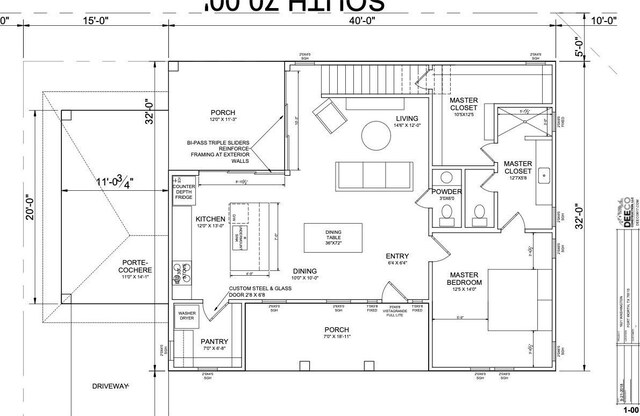 1921 Washington Ave, Fort Worth, TX 76110 - home floor plan