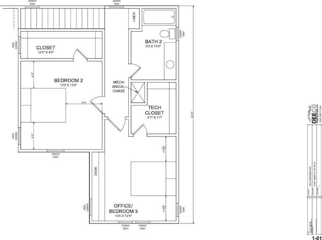 1921 Washington Ave, Fort Worth, TX 76110 - home floor plan