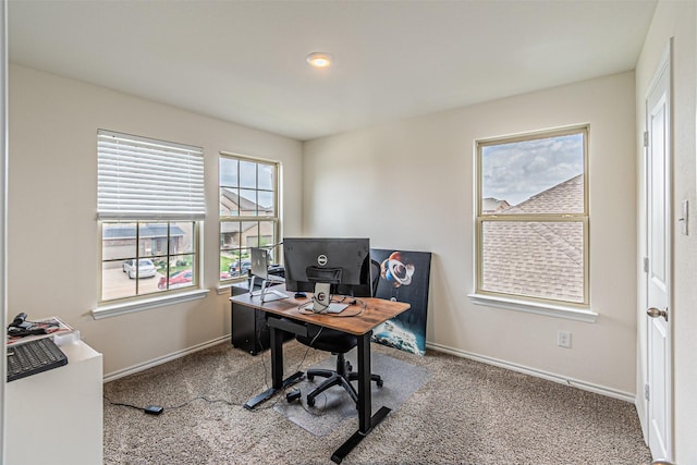 3233 Perman Dr, Mesquite, TX 75126 - carpeted office space with baseboards