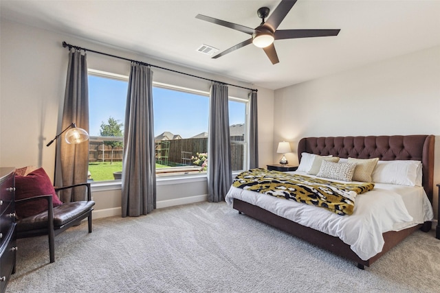 7401 Winterbloom Way, Fort Worth, TX 76123 - bedroom with carpet and a ceiling fan