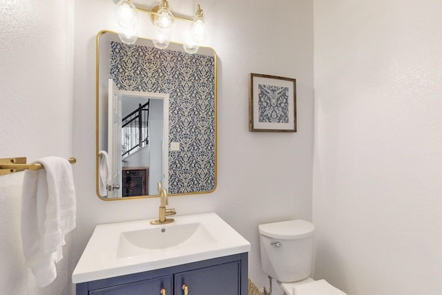 1225 Long Leaf Dr, Savannah, TX 76227 - bathroom with vanity and toilet