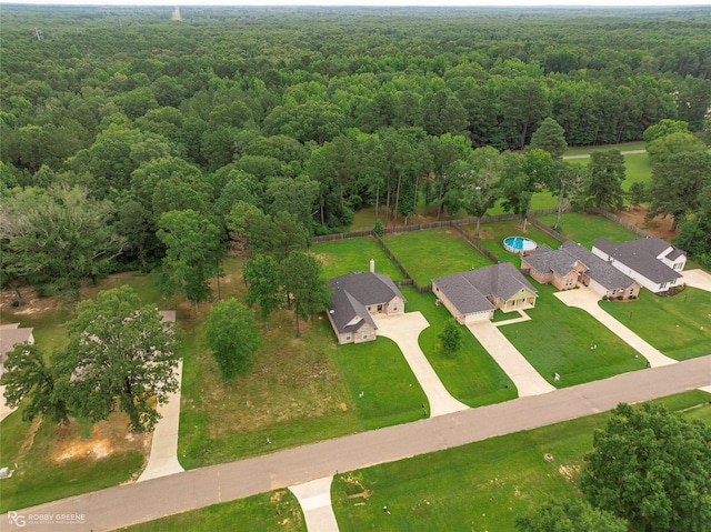 9424 N Pointe Cir, Greenwood, LA 71033 - aerial view of a forest