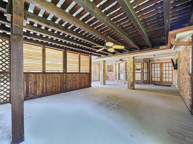 9101 Westwood Shores Dr, Fort Worth, TX 76179 - misc room featuring concrete floors