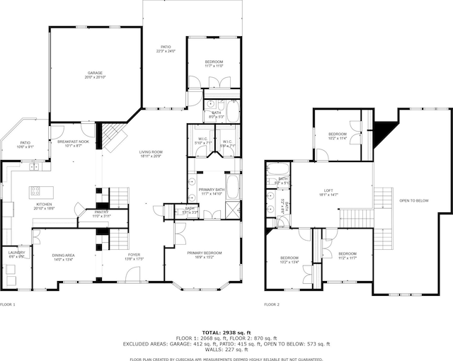 2324 Heather Ridge Dr, Flower Mound, TX 75028 - view of room layout