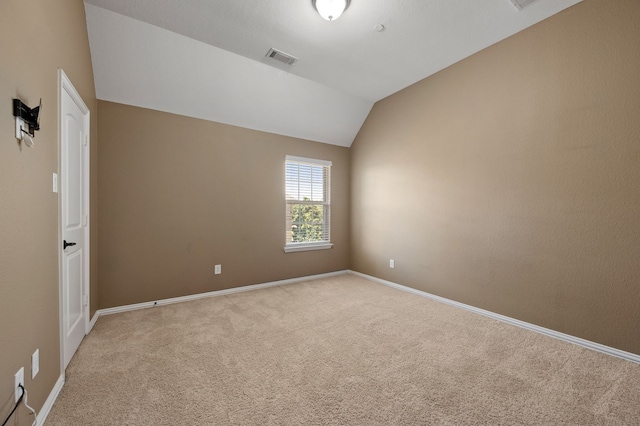 2237 Veranda Ave, Trophy Club, TX 76262 - empty room with lofted ceiling and light colored carpet