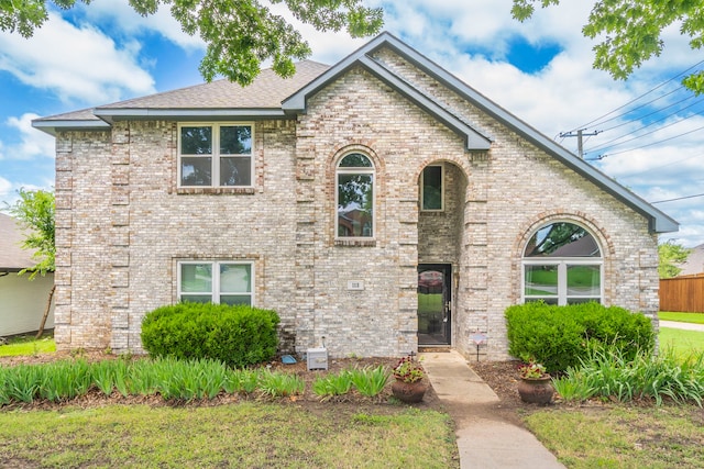 113 N W A Allen Blvd, Wylie, TX 75098 - view of front of house with brick siding and roof with shingles