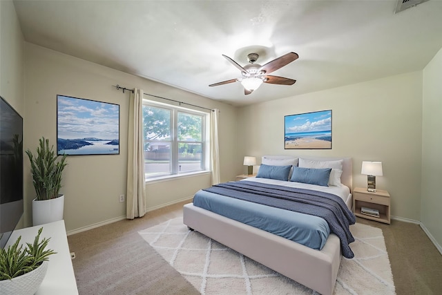 113 N W A Allen Blvd, Wylie, TX 75098 - carpeted bedroom with baseboards and a ceiling fan