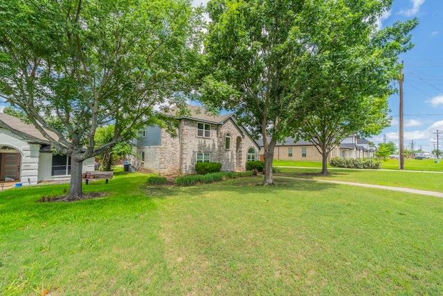 113 N W A Allen Blvd, Wylie, TX 75098 - view of front facade featuring a front lawn and brick siding
