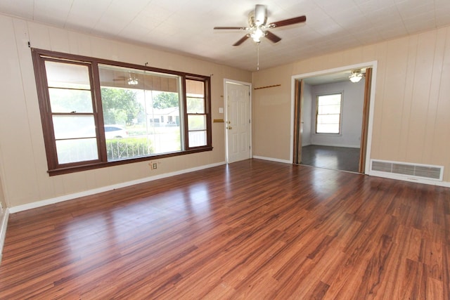 1902 Matador St, Abilene, TX 79605 - unfurnished room featuring a ceiling fan and wood finished floors