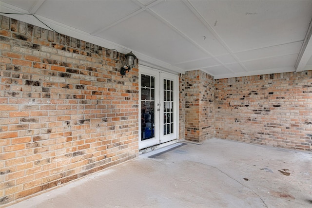 306 Country Club Dr, Joshua, TX 76058 - view of patio featuring french doors