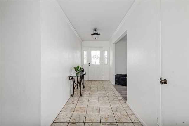 306 Country Club Dr, Joshua, TX 76058 - entryway with ornamental molding